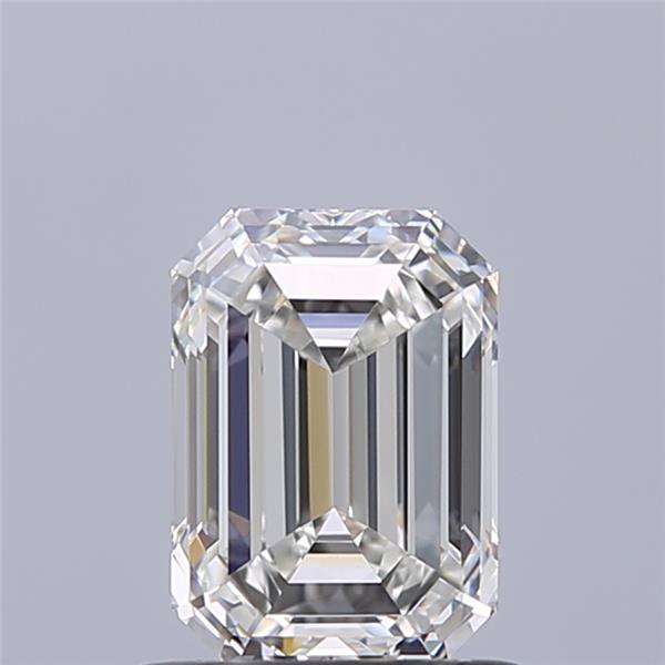 0.9ct Emerald H VVS1 Natural Diamond