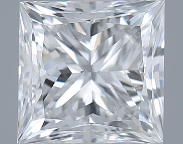 0.9ct Princess F SI1 Natural Diamond