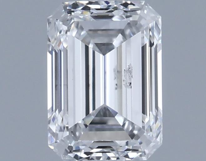 0.71ct Emerald E SI1 Natural Diamond