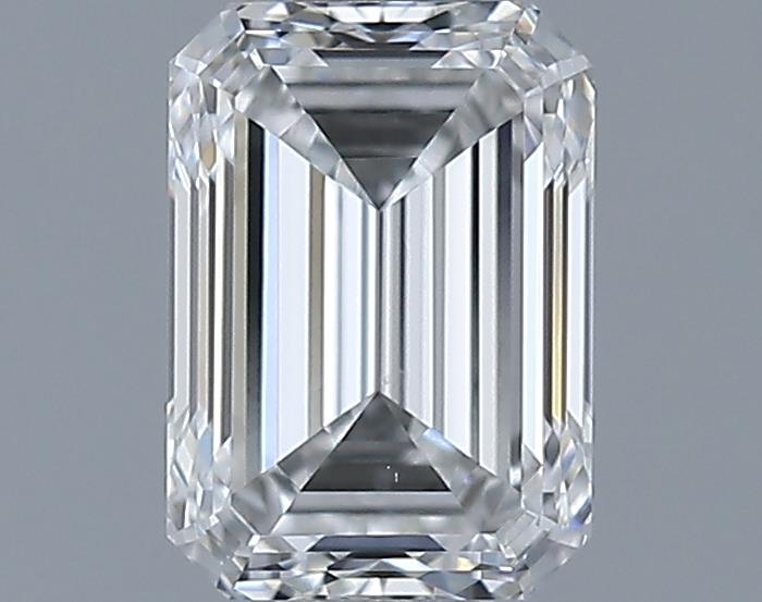 0.6ct Emerald F VS2 Natural Diamond