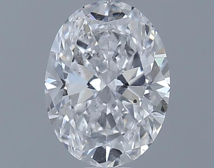 0.7ct Oval D SI1 Natural Diamond
