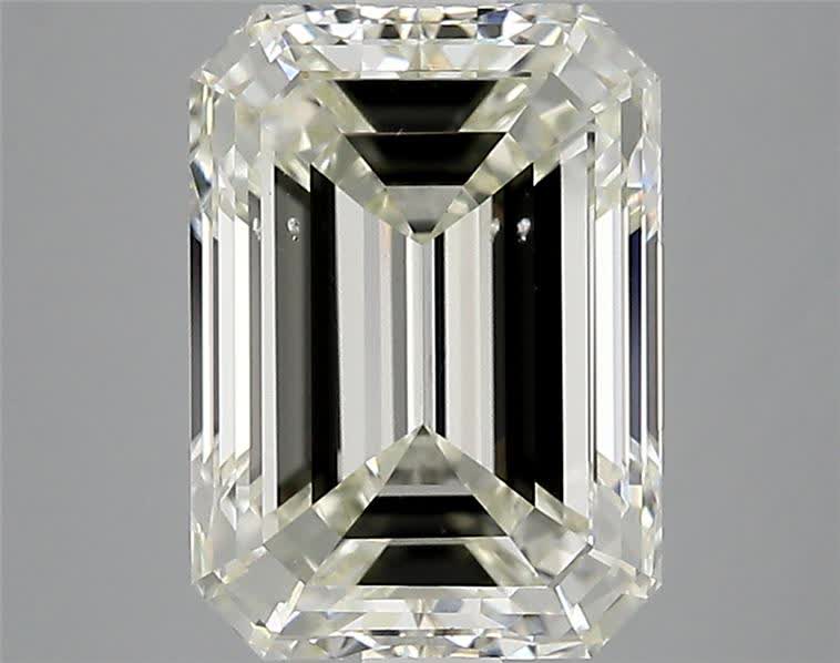 3.08ct Emerald M SI1 Natural Diamond