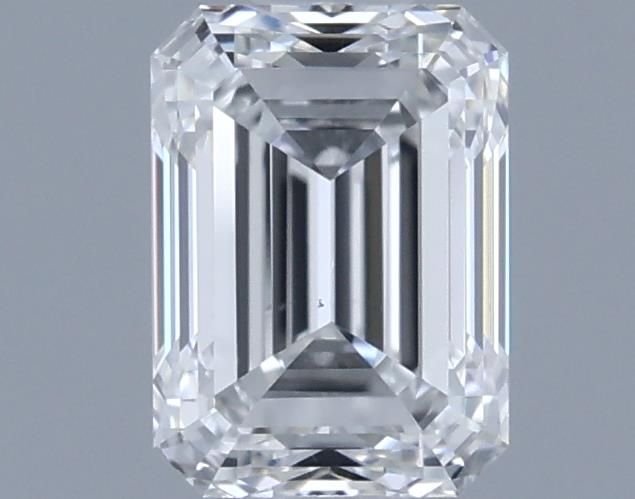 0.7ct Emerald E VS2 Natural Diamond