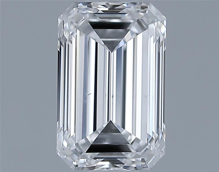 1ct Emerald D SI1 Natural Diamond