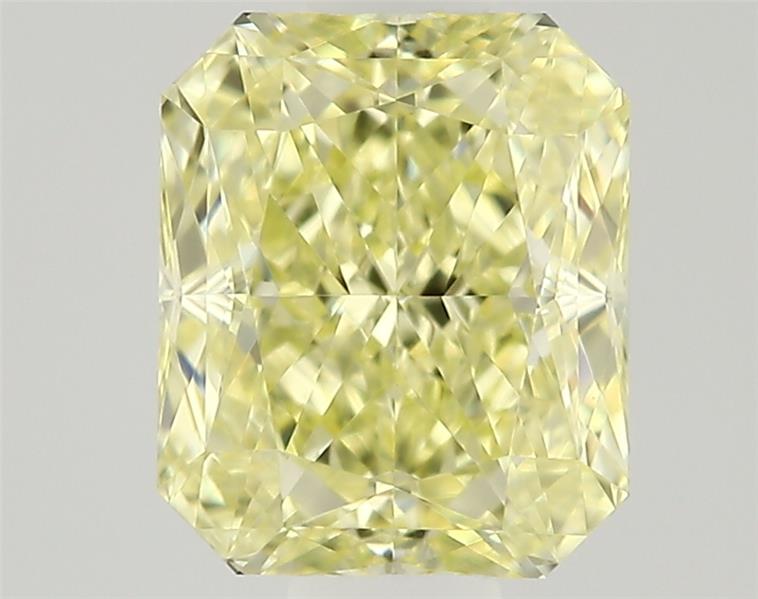 0.5ct Fancy Natural-even Yellow Radiant Natural Diamond