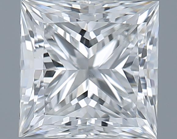 0.8ct Princess F VS2 Natural Diamond