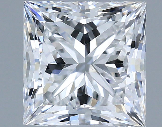 0.72ct Princess D VS2 Natural Diamond