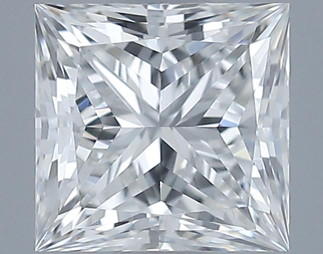 0.61ct Princess F VVS2 Natural Diamond