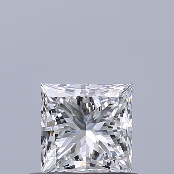0.54ct Princess D VVS2 Natural Diamond