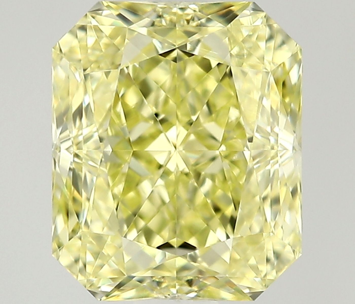 1ct Fancy Natural-even Yellow Radiant Natural Diamond