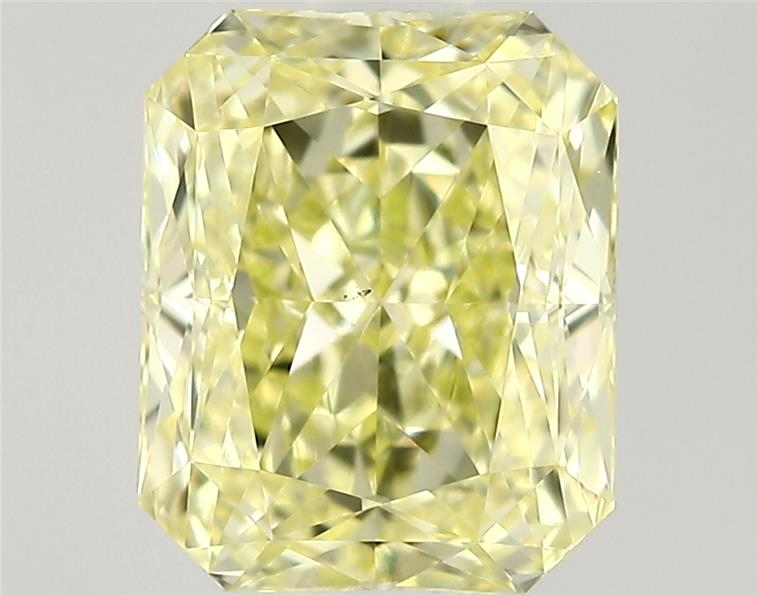 0.82ct Fancy Natural-even Yellow Radiant Natural Diamond