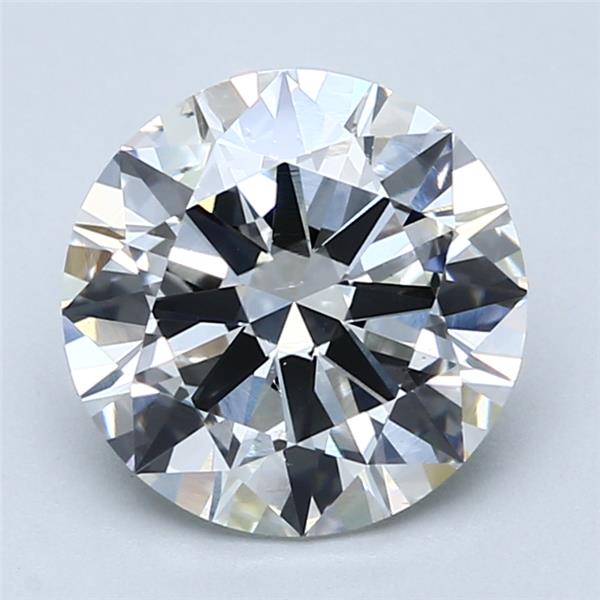 3.02ct Round H SI1 Natural Diamond