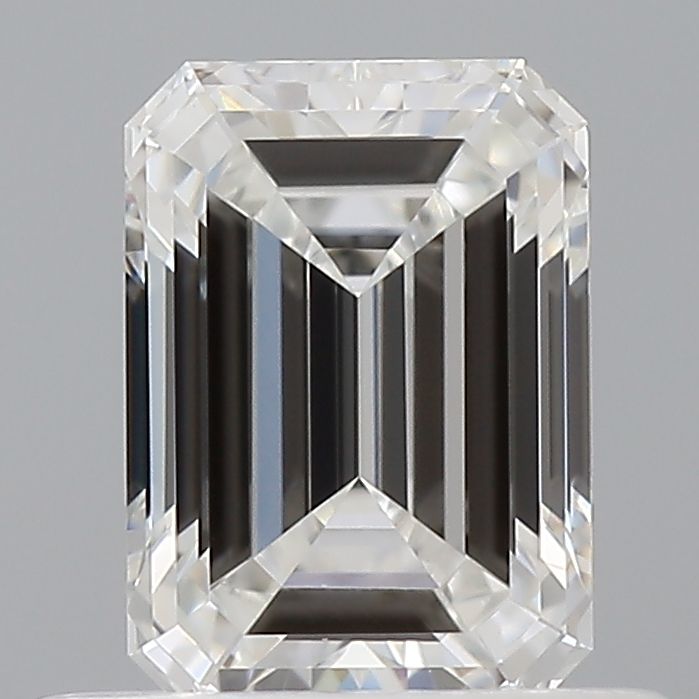 0.7ct Emerald F VVS1 Natural Diamond