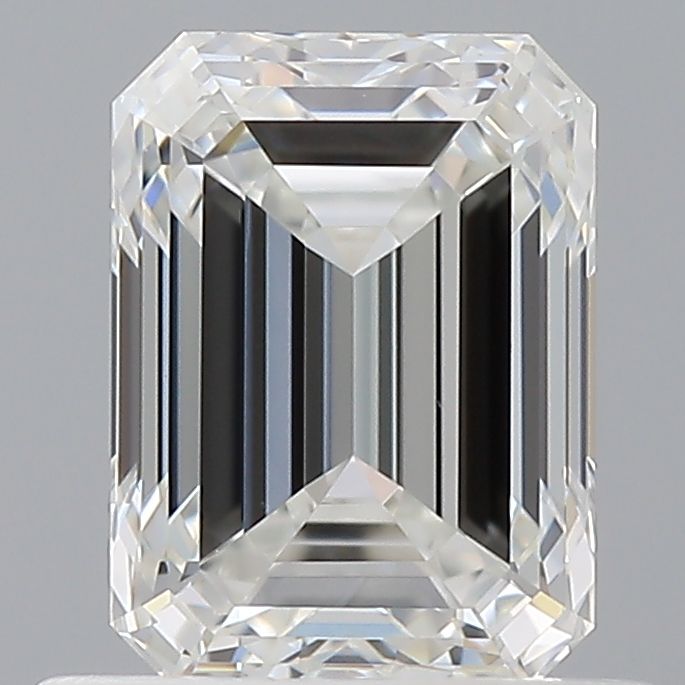 0.9ct Emerald G VVS2 Natural Diamond