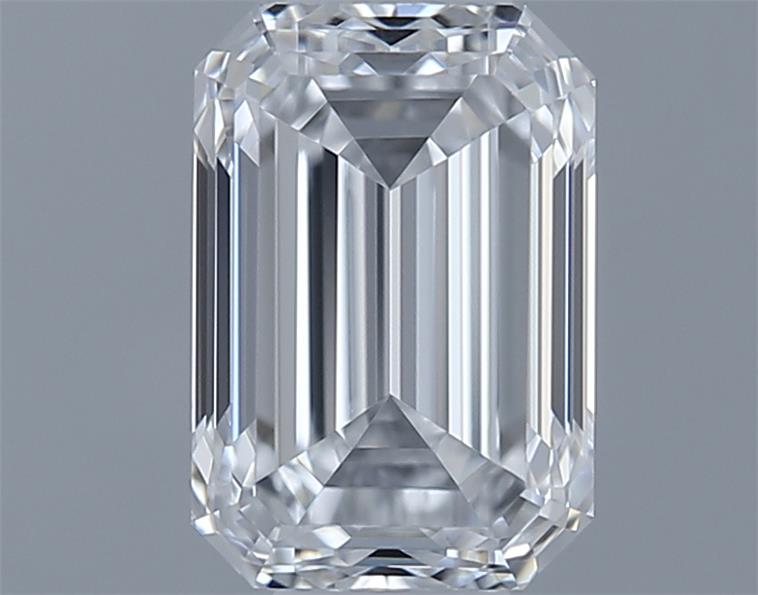 0.7ct Emerald D VVS1 Natural Diamond