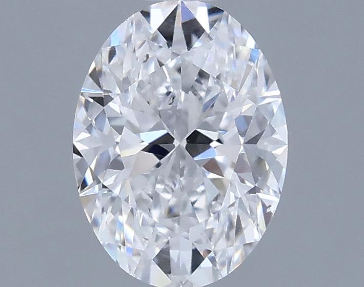 0.7ct Oval D SI1 Natural Diamond