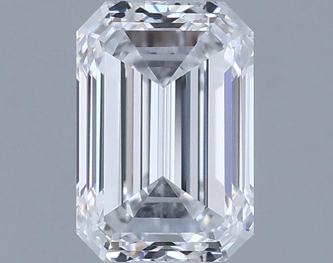 0.6ct Emerald D VVS2 Natural Diamond