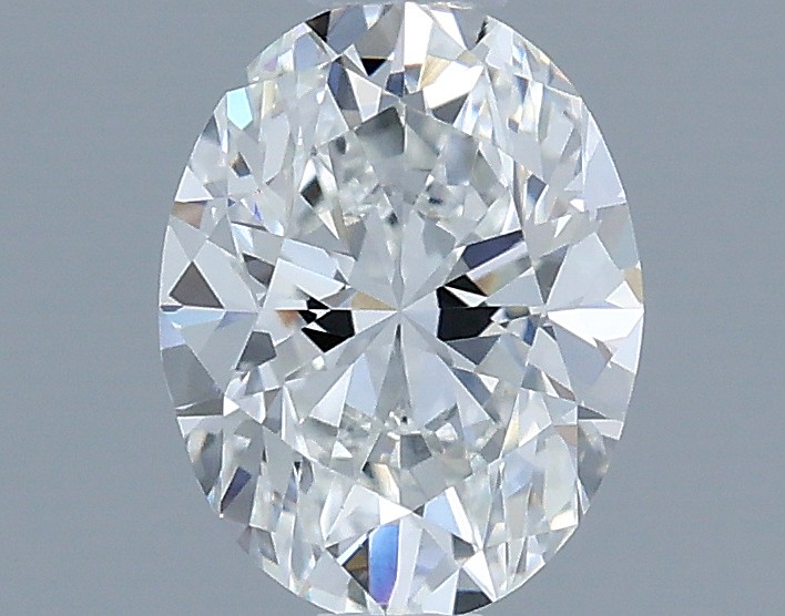 0.6ct Oval F VVS2 Natural Diamond