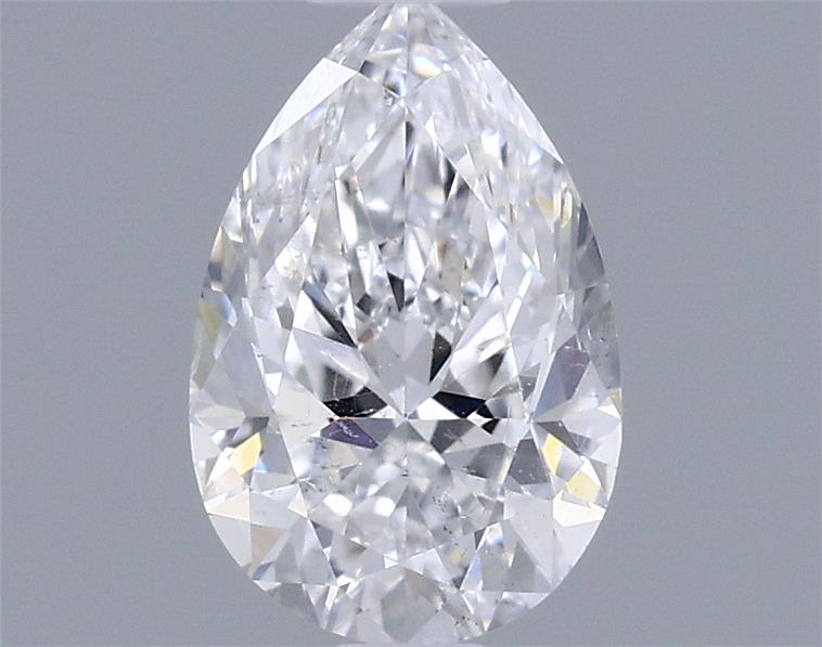 0.7ct Pear D SI2 Natural Diamond