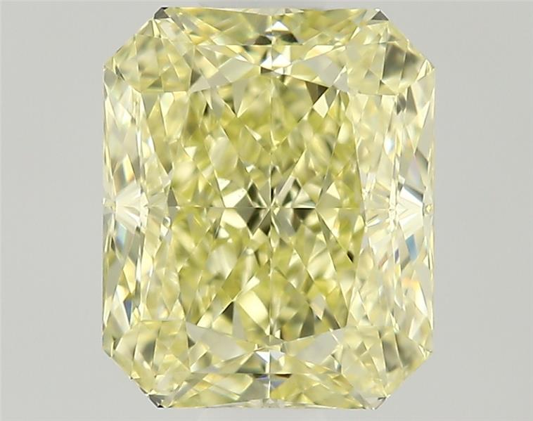 0.9ct Fancy Natural-even Yellow Radiant Natural Diamond