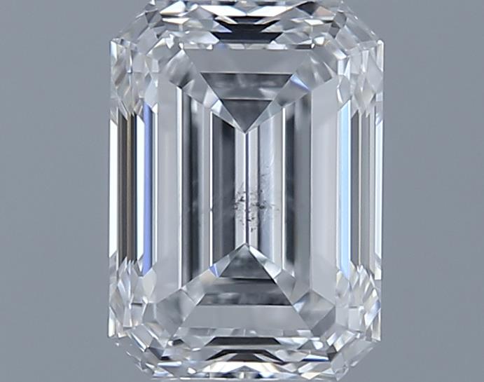 0.6ct Emerald E SI1 Natural Diamond