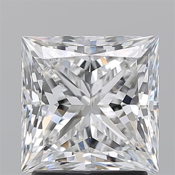 2.2ct Princess E SI2 Natural Diamond
