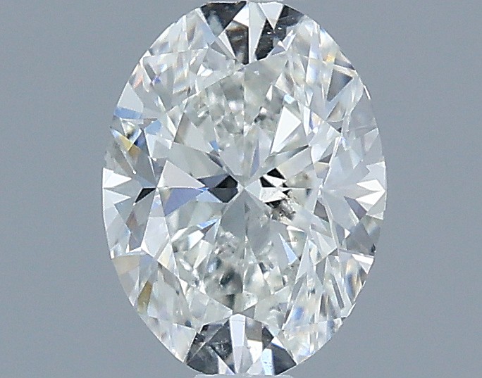 0.67ct Oval H SI1 Natural Diamond