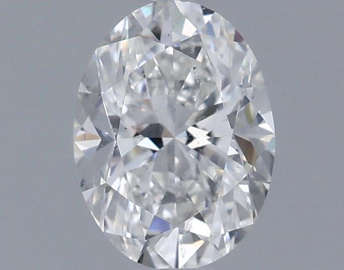 0.68ct Oval F SI2 Natural Diamond