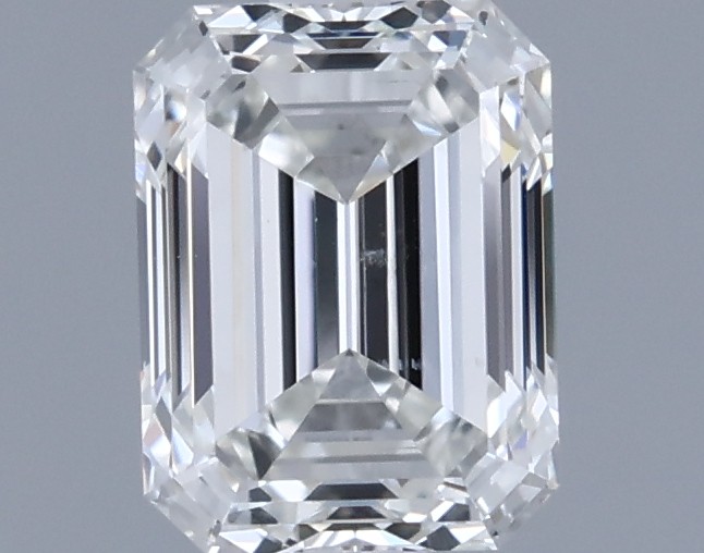 0.73ct Emerald H SI1 Natural Diamond