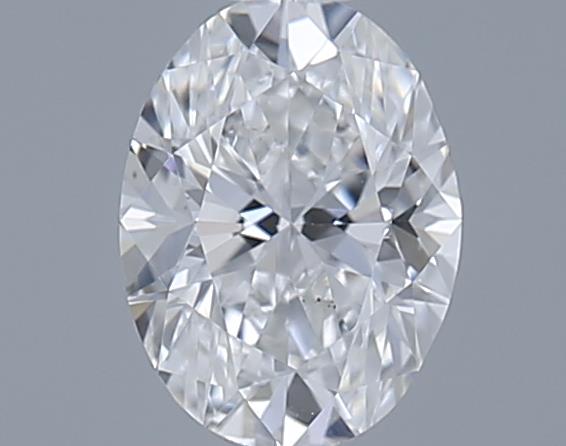 0.51ct Oval F VS1 Natural Diamond