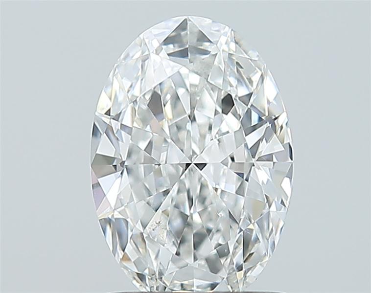 0.9ct Oval F SI1 Natural Diamond