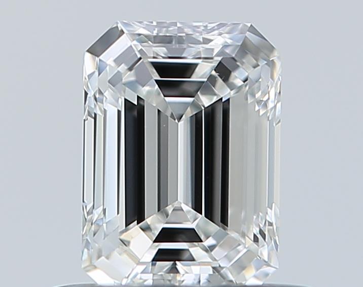 0.51ct Emerald F VS2 Natural Diamond