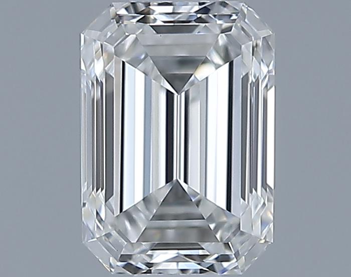 0.71ct Emerald F VVS2 Natural Diamond