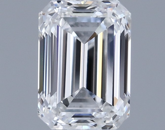 0.81ct Emerald F VS1 Natural Diamond