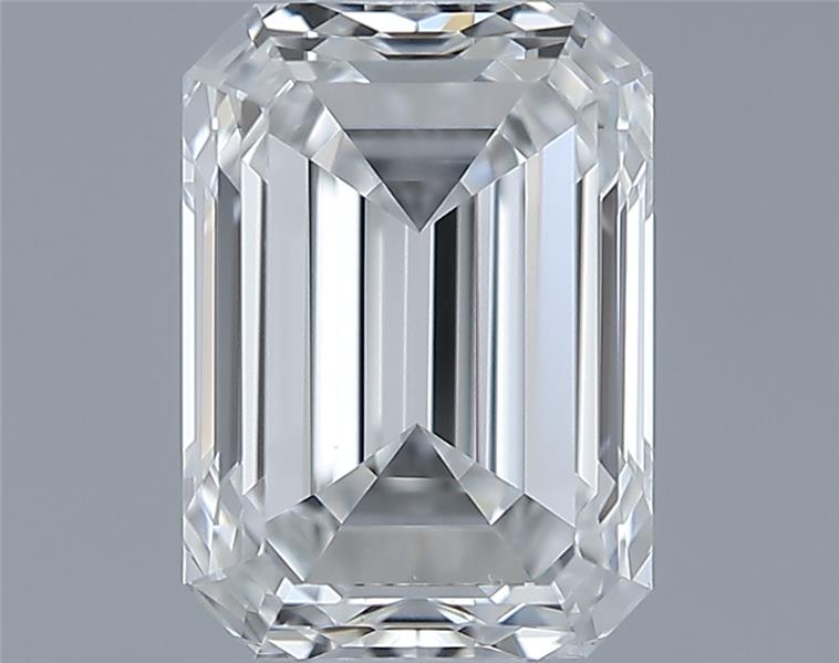 0.71ct Emerald F VS2 Natural Diamond