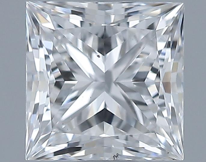 0.7ct Princess E SI1 Natural Diamond