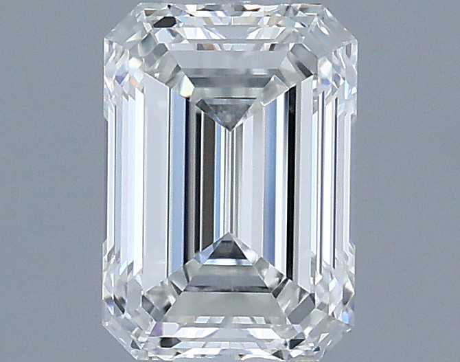 0.54ct Emerald F VVS1 Natural Diamond