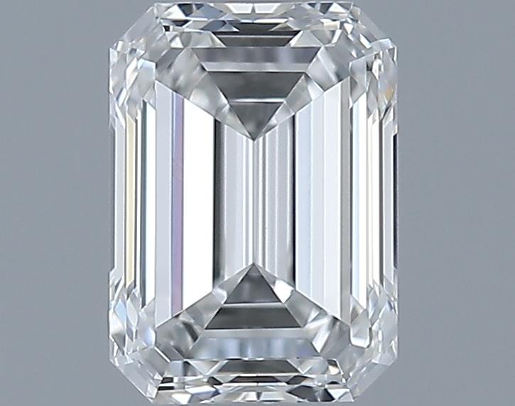 0.63ct Emerald F VVS2 Natural Diamond