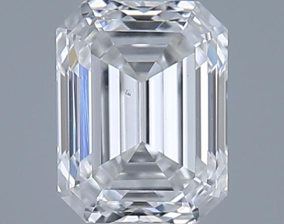 0.7ct Emerald H SI1 Natural Diamond