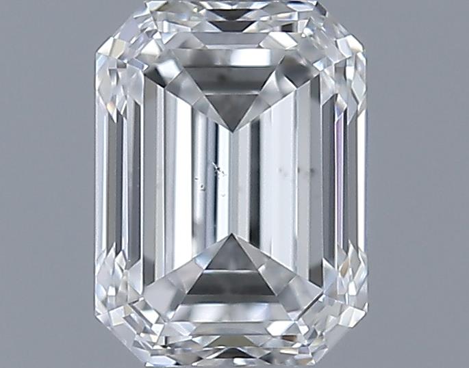 0.56ct Emerald E VS2 Natural Diamond