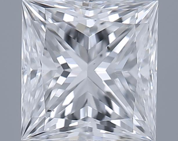 0.7ct Princess E VS2 Natural Diamond