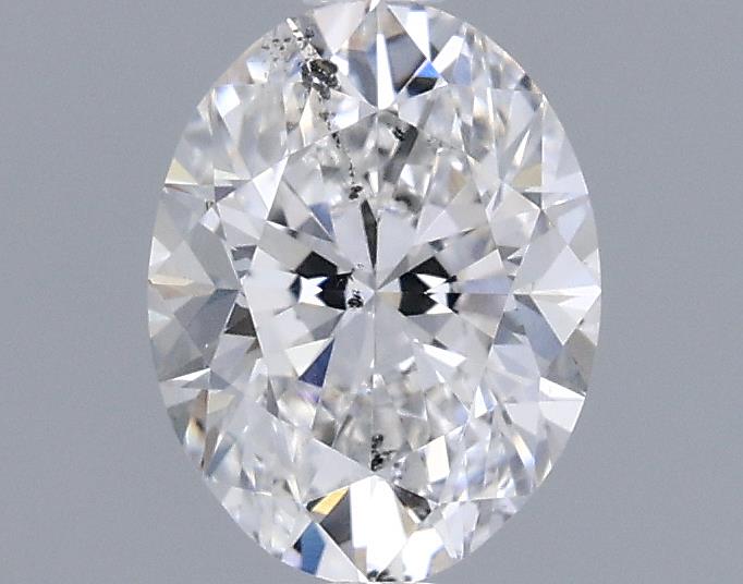0.7ct Oval D SI2 Natural Diamond