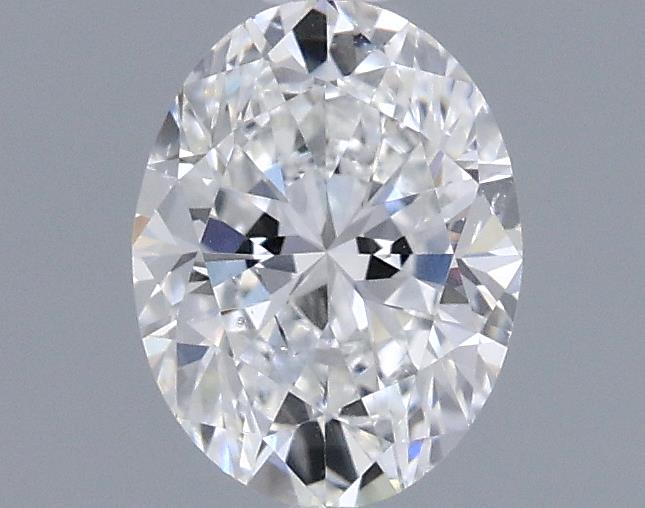 0.7ct Oval F SI1 Natural Diamond