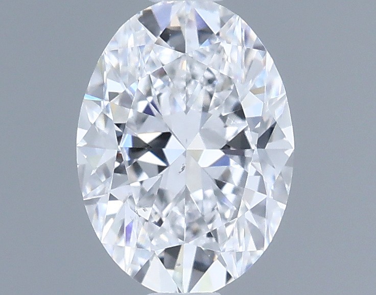 0.6ct Oval D SI1 Natural Diamond