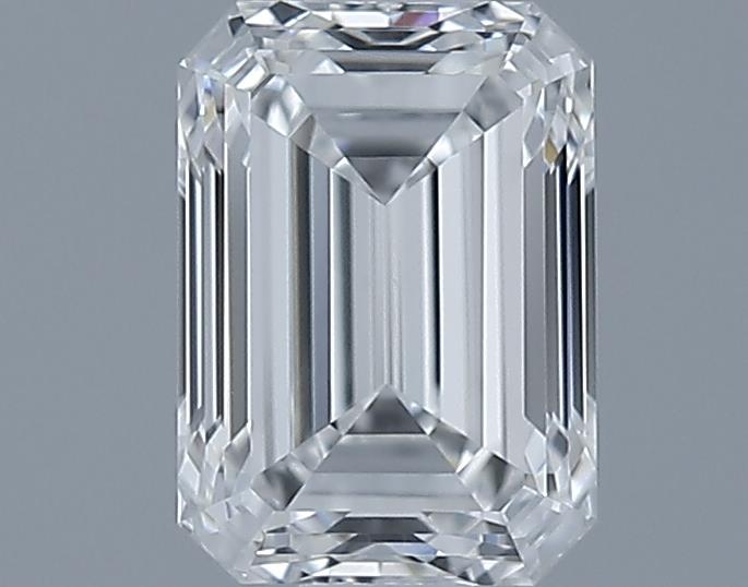 0.7ct Emerald F VVS2 Natural Diamond