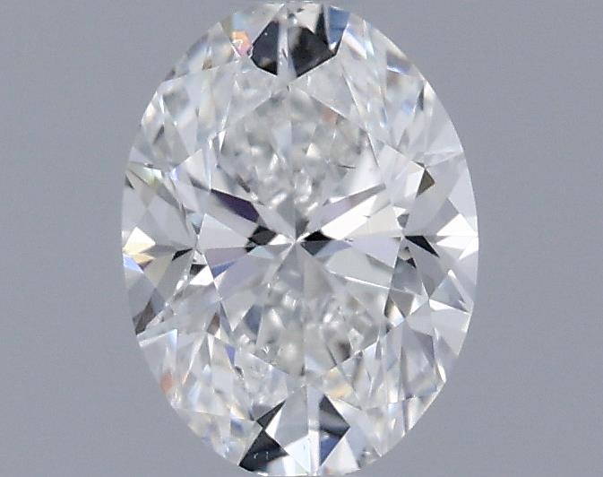0.61ct Oval F SI1 Natural Diamond
