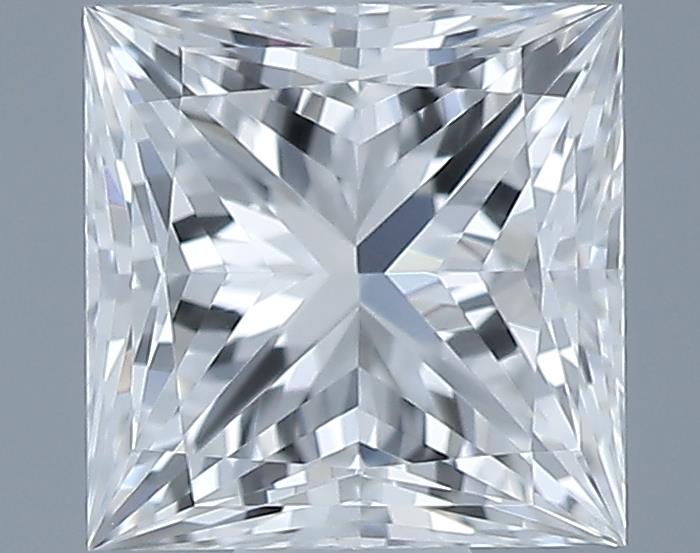 0.51ct Princess F VVS1 Natural Diamond