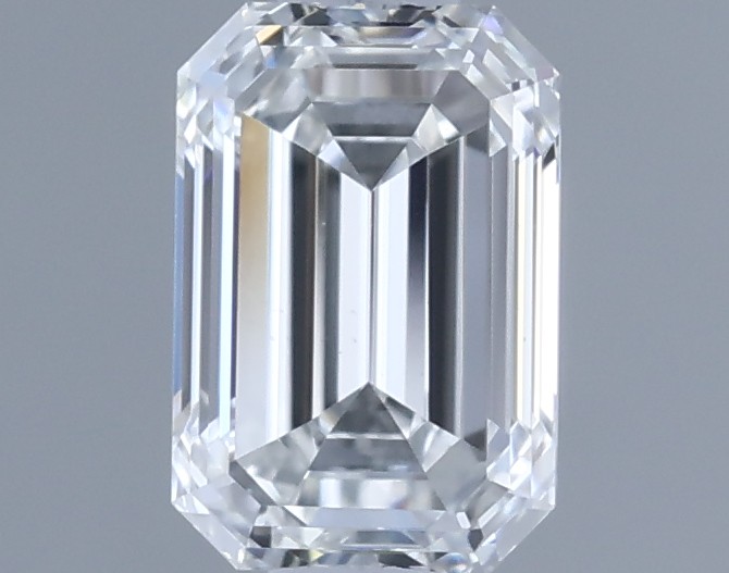 0.54ct Emerald F VS1 Natural Diamond