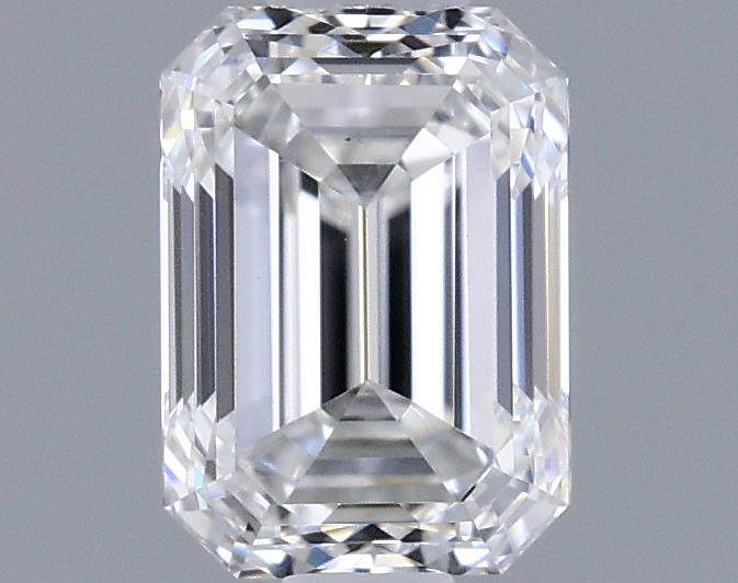 0.7ct Emerald F VS1 Natural Diamond
