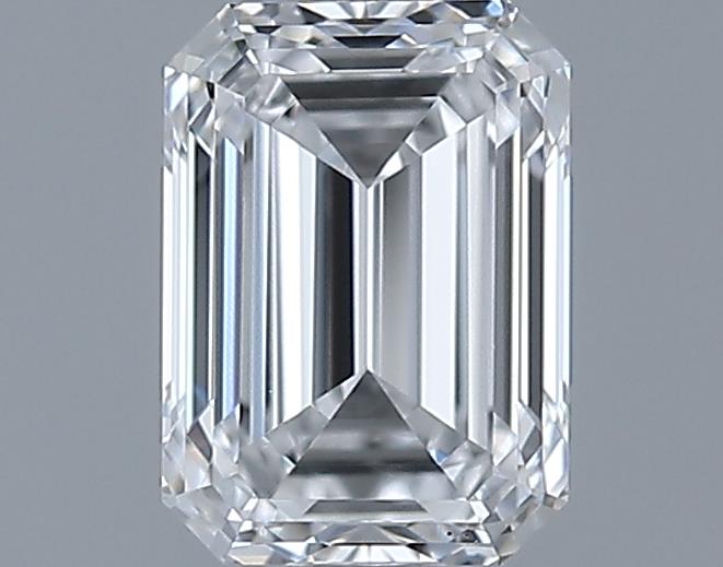 0.71ct Emerald D VS2 Natural Diamond